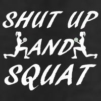 Shut Up And Squat Gym Fitness Workout Trucker Hat