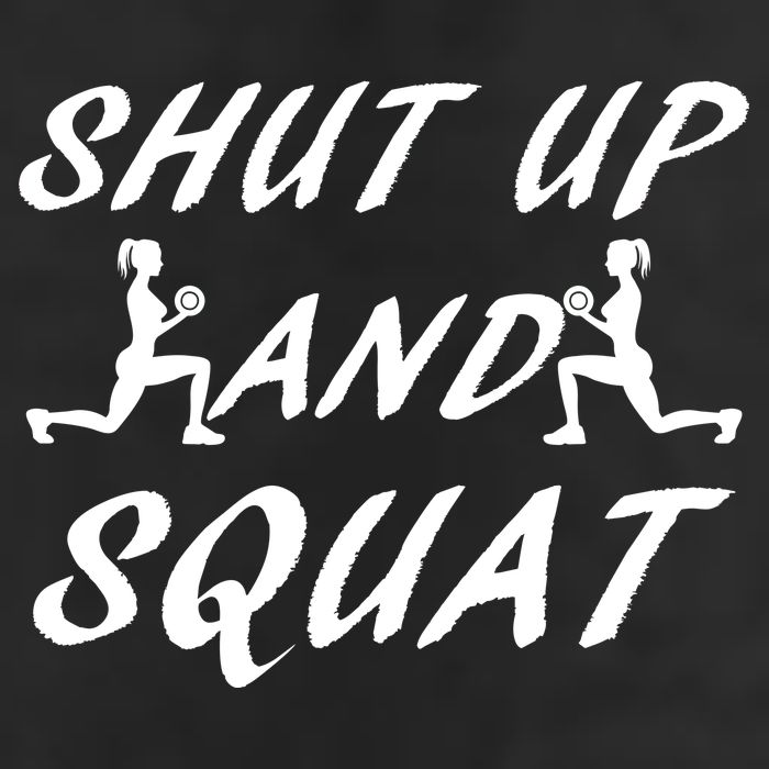Shut Up And Squat Gym Fitness Workout Trucker Hat