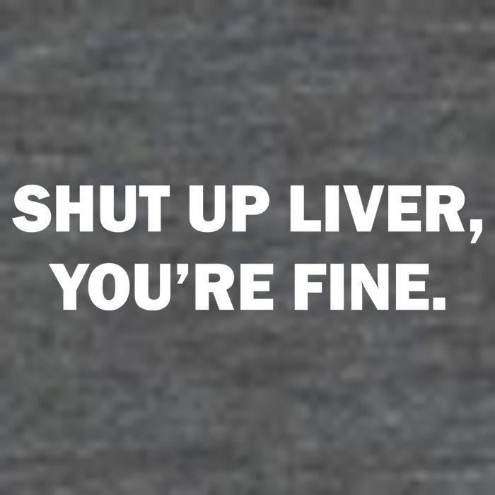 Shut Up Liver 7 Panel Mesh Trucker Snapback Hat