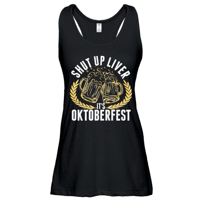 Shut Up Liver It's Oktoberfest Ladies Essential Flowy Tank