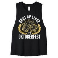 Shut Up Liver It's Oktoberfest Women's Racerback Cropped Tank