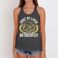 Shut Up Liver It's Oktoberfest Women's Knotted Racerback Tank