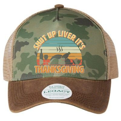 Shut Up Liver It's Thanksgiving Legacy Tie Dye Trucker Hat