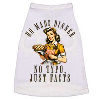 Sarcastic Housewife Vintage Cooking Modern Women Funny Doggie Tank