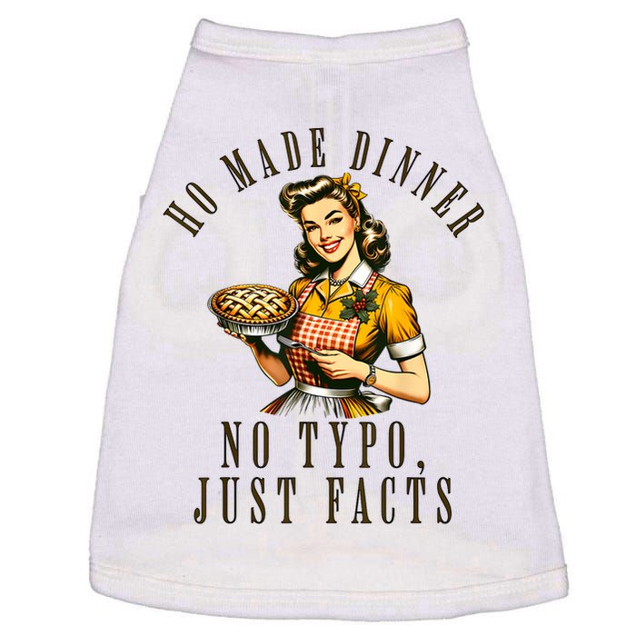 Sarcastic Housewife Vintage Cooking Modern Women Funny Doggie Tank