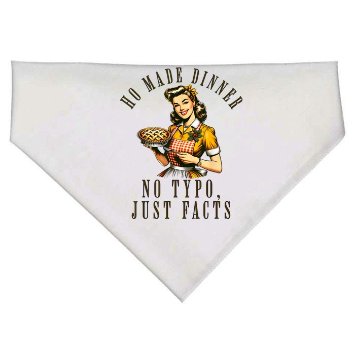 Sarcastic Housewife Vintage Cooking Modern Women Funny USA-Made Doggie Bandana