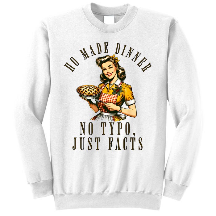 Sarcastic Housewife Vintage Cooking Modern Women Funny Sweatshirt