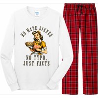 Sarcastic Housewife Vintage Cooking Modern Women Funny Long Sleeve Pajama Set