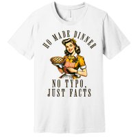 Sarcastic Housewife Vintage Cooking Modern Women Funny Premium T-Shirt