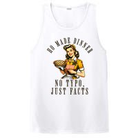 Sarcastic Housewife Vintage Cooking Modern Women Funny PosiCharge Competitor Tank