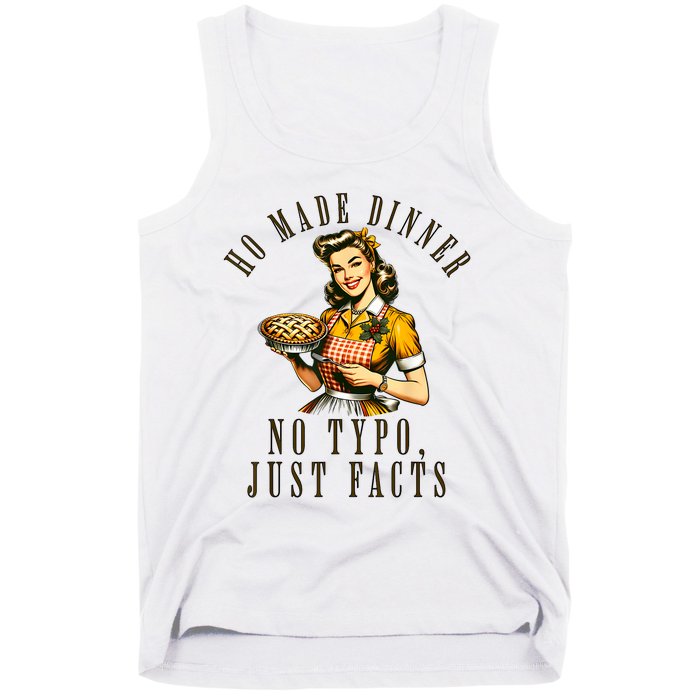 Sarcastic Housewife Vintage Cooking Modern Women Funny Tank Top