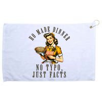 Sarcastic Housewife Vintage Cooking Modern Women Funny Grommeted Golf Towel