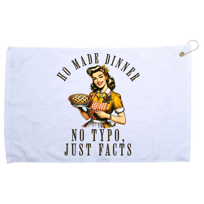 Sarcastic Housewife Vintage Cooking Modern Women Funny Grommeted Golf Towel