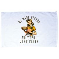 Sarcastic Housewife Vintage Cooking Modern Women Funny Microfiber Hand Towel