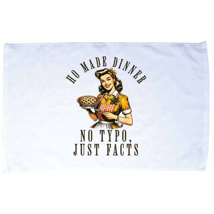 Sarcastic Housewife Vintage Cooking Modern Women Funny Microfiber Hand Towel