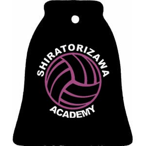 Shiratorizawa High Volleyball Practice Anime Manga Cosplay Ceramic Bell Ornament