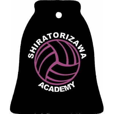 Shiratorizawa High Volleyball Practice Anime Manga Cosplay Ceramic Bell Ornament