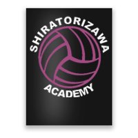 Shiratorizawa High Volleyball Practice Anime Manga Cosplay Poster