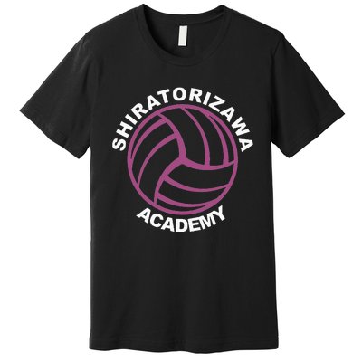 Shiratorizawa High Volleyball Practice Anime Manga Cosplay Premium T-Shirt