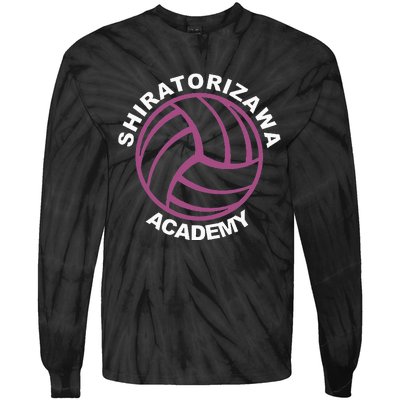 Shiratorizawa High Volleyball Practice Anime Manga Cosplay Tie-Dye Long Sleeve Shirt