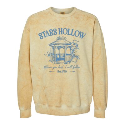 Stars Hollow Vintage Style Colorblast Crewneck Sweatshirt