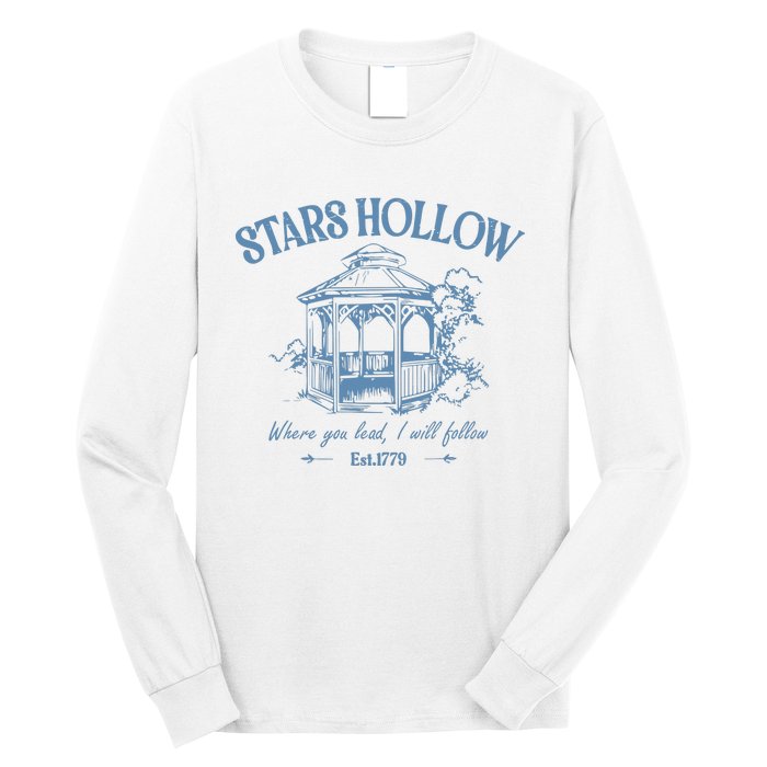 Stars Hollow Vintage Style Long Sleeve Shirt