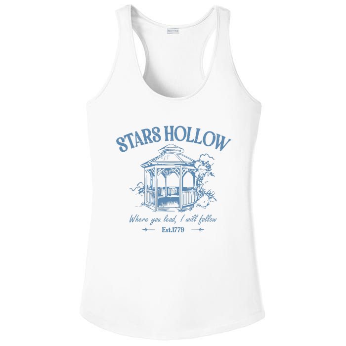 Stars Hollow Vintage Style Ladies PosiCharge Competitor Racerback Tank