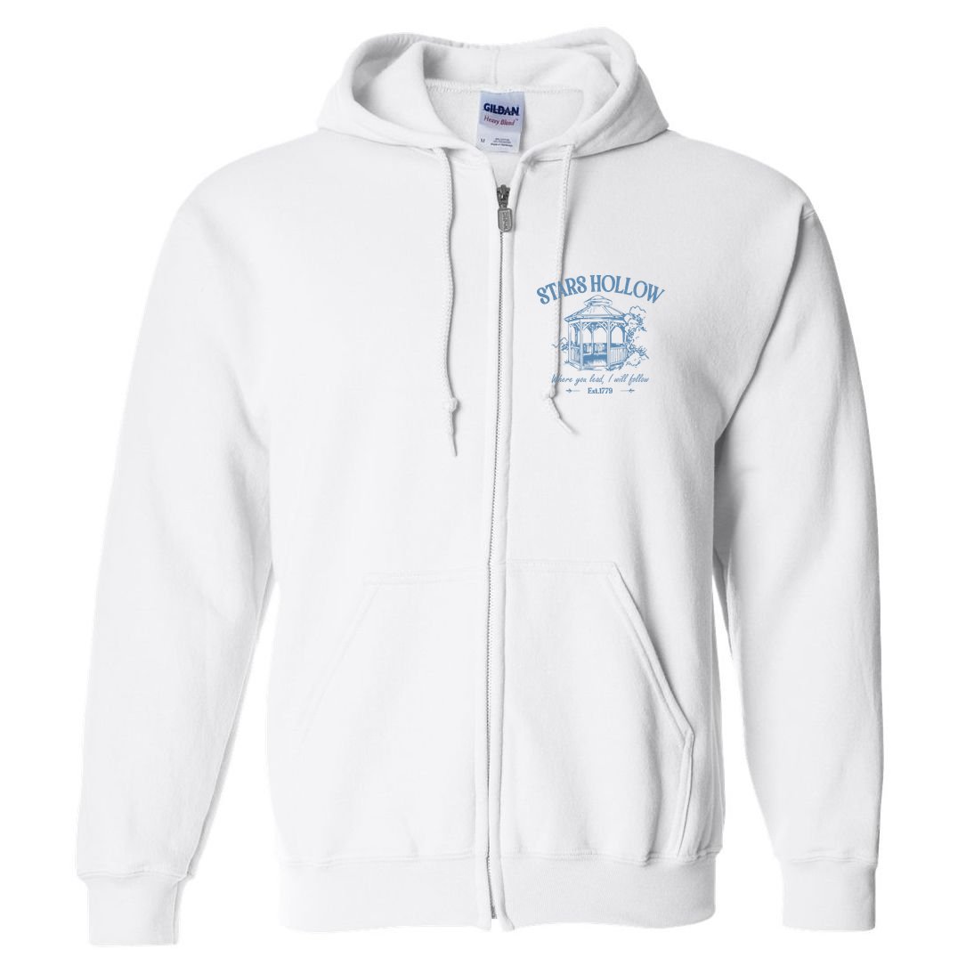 Stars Hollow Vintage Style Full Zip Hoodie