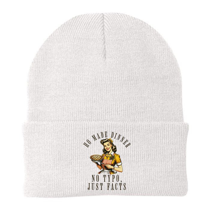 Sarcastic Housewife Vintage Cooking Modern Women Knit Cap Winter Beanie