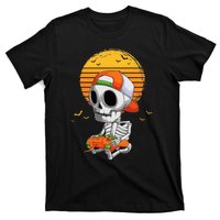 Skeleton Halloween Video Gamer T-Shirt