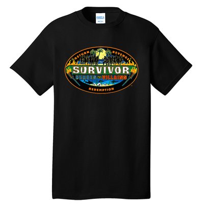 Survivor Heroes Vs Villains Tall T-Shirt