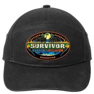 Survivor Heroes Vs Villains 7-Panel Snapback Hat