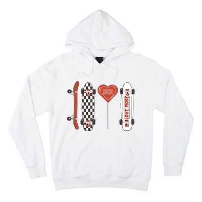 Skateboard Happy Valentines Day Hoodie