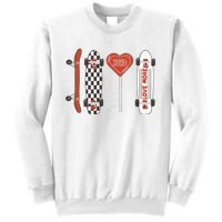 Skateboard Happy Valentines Day Sweatshirt