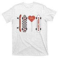 Skateboard Happy Valentines Day T-Shirt