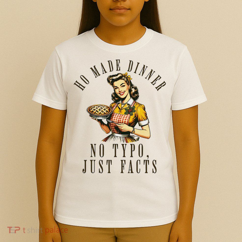 Sarcastic Housewife Vintage Cooking Modern Women Funny T-Shirt