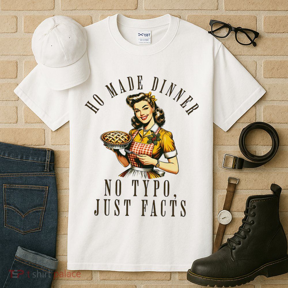 Sarcastic Housewife Vintage Cooking Modern Women Funny Tall T-Shirt