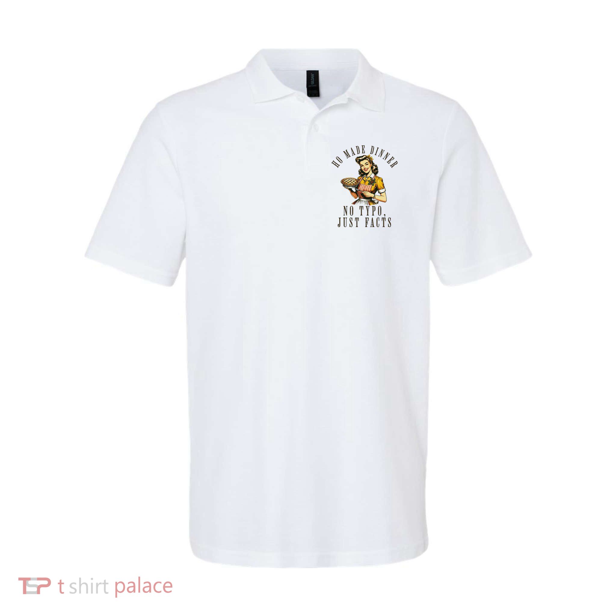 Sarcastic Housewife Vintage Cooking Modern Women Funny Polo