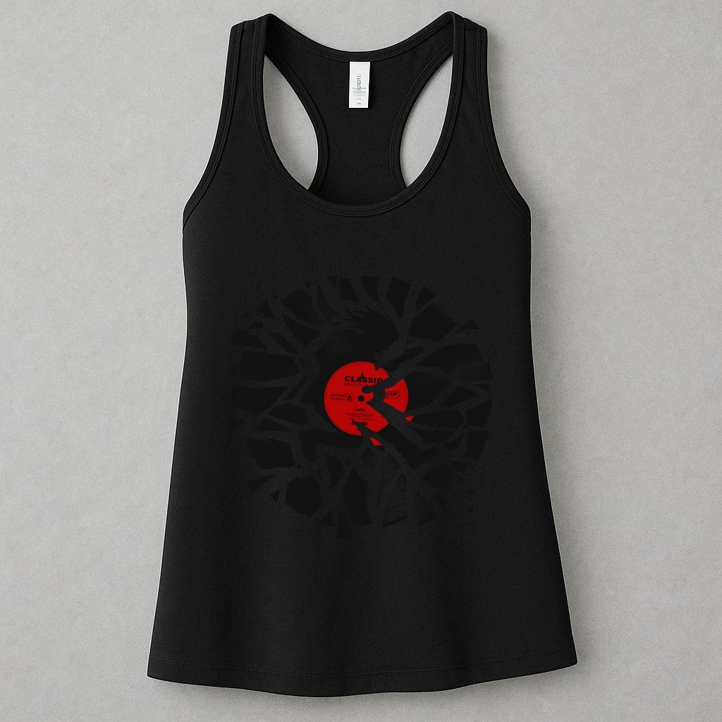 Smash Hit Vinyl Record Rock Vinyl Record Womens Tank Top