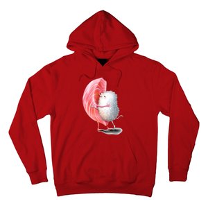 Sushi Hugging Valentine’s Day Couple Japanese Hug Hoodie