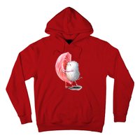 Sushi Hugging Valentine’s Day Couple Japanese Hug Hoodie