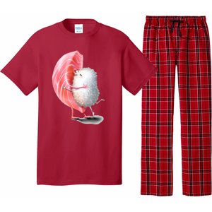 Sushi Hugging Valentine’s Day Couple Japanese Hug Pajama Set