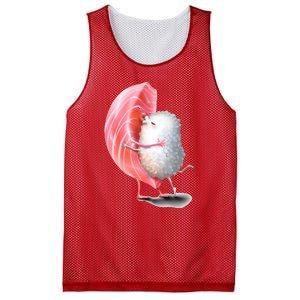 Sushi Hugging Valentine’s Day Couple Japanese Hug Mesh Reversible Basketball Jersey Tank