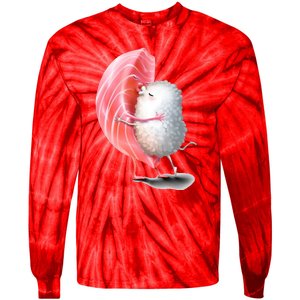 Sushi Hugging Valentine’s Day Couple Japanese Hug Tie-Dye Long Sleeve Shirt