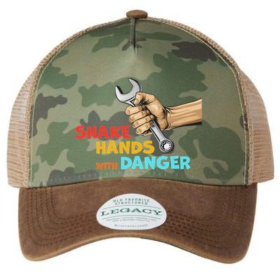 Shake Hands With Danger Retro Apparel Legacy Tie Dye Trucker Hat