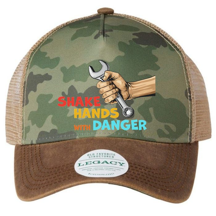Shake Hands With Danger Retro Apparel Legacy Tie Dye Trucker Hat