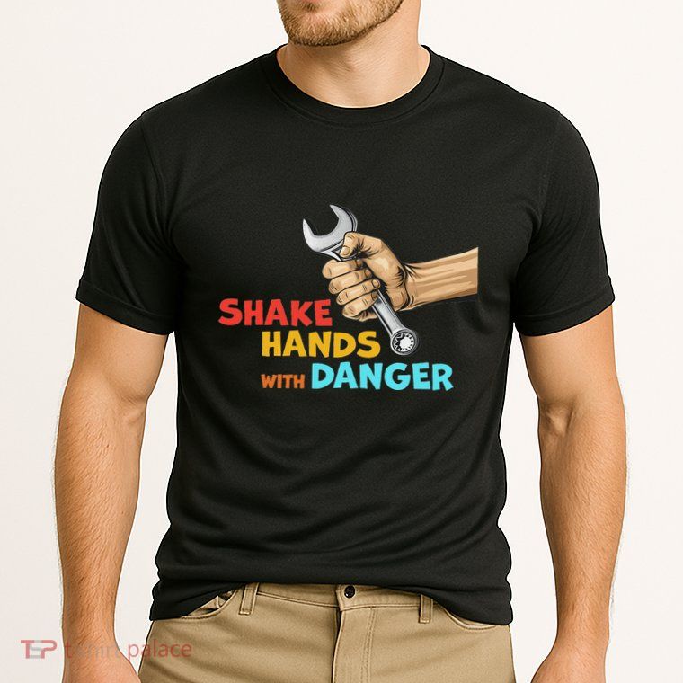 Shake Hands With Danger Retro Apparel Performance Shirt