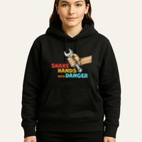 Shake Hands With Danger Retro Apparel Hoodie