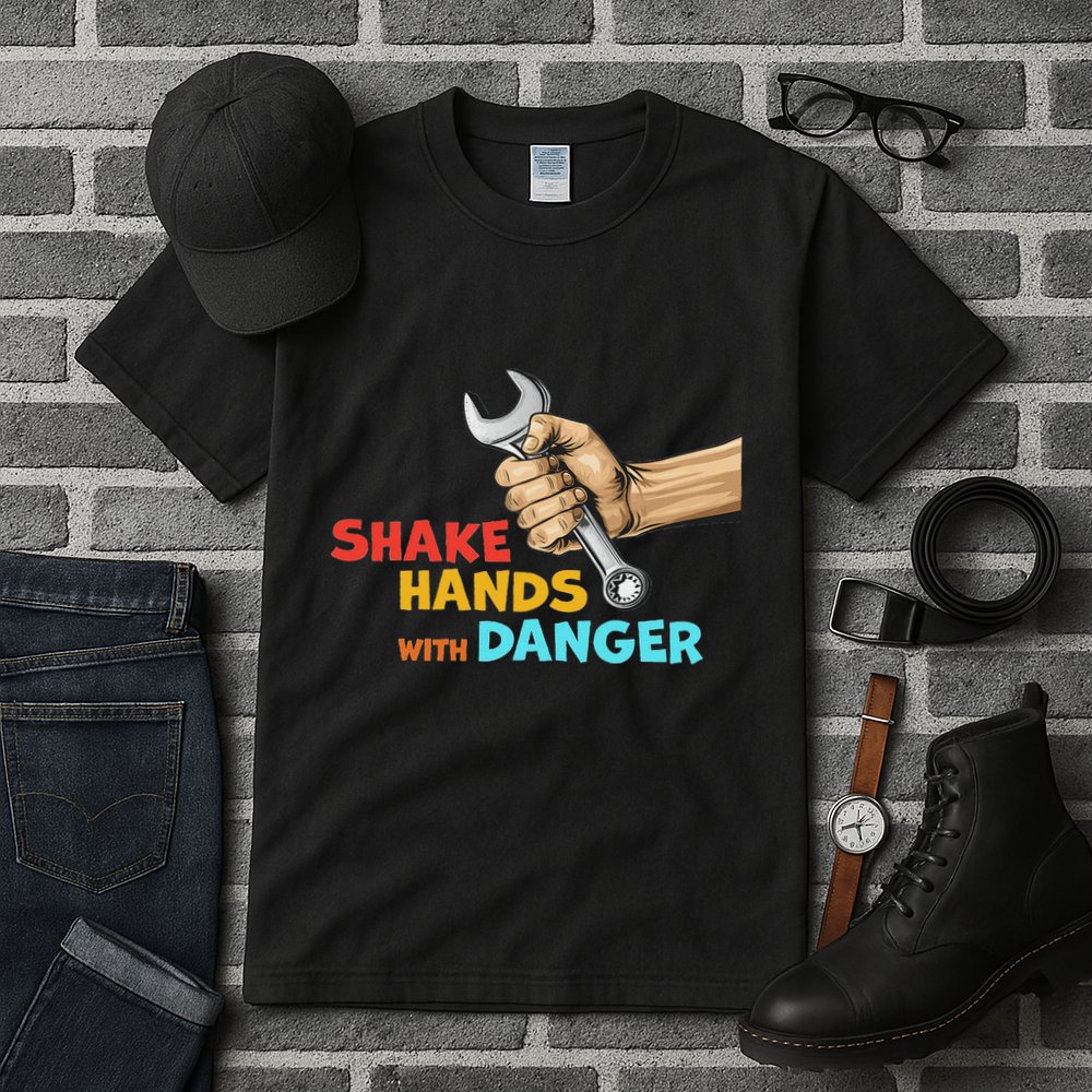 Shake Hands With Danger Retro Apparel Tall T-Shirt