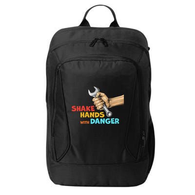 Shake Hands With Danger Retro Apparel City Backpack